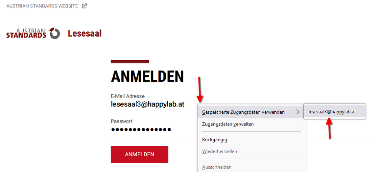 Austrian Standards Lesesaal Happylab